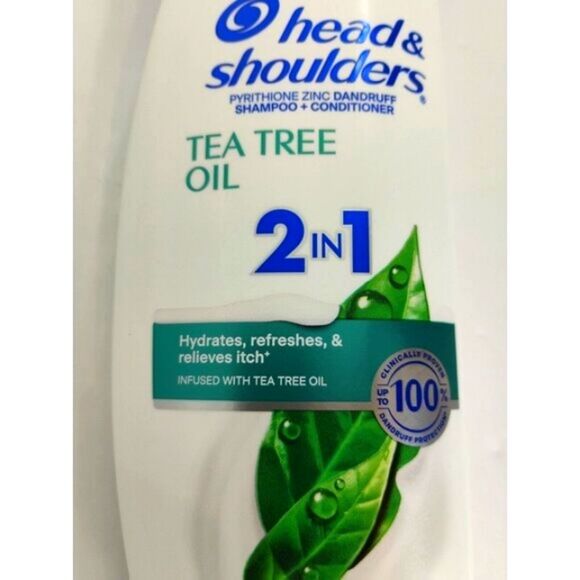 HEAD & SHOULDERS TEA TREE OIL 2in1 SHAMPOO CONDITIONER 12.5 OZ 9/25/7/2026 lot 2 - Picture 3 of 8